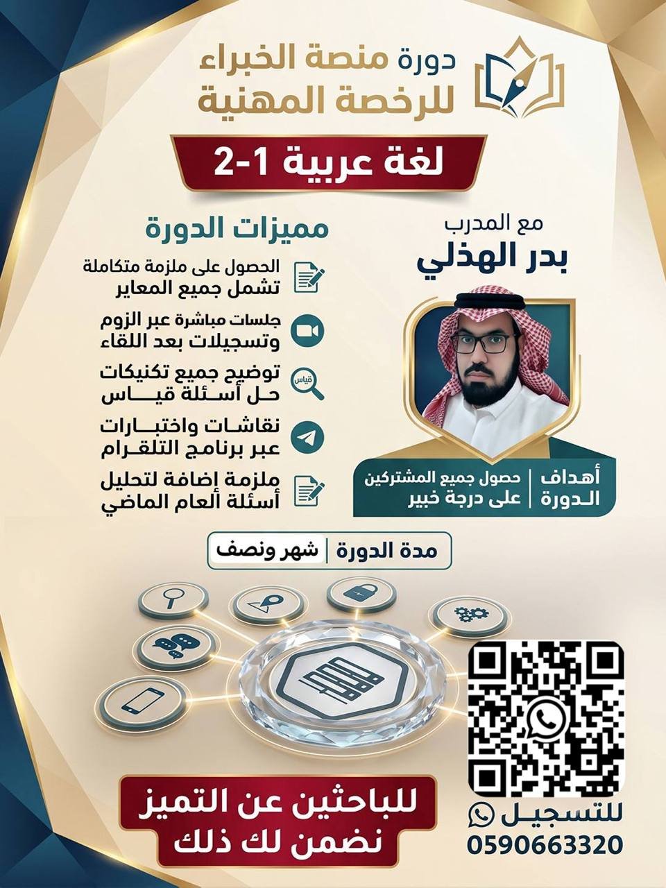 دورة اللغة العربية أ. بدر الهذلي